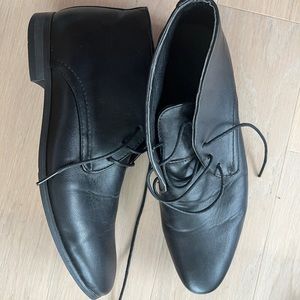 New Look Faux Black Leather Boots